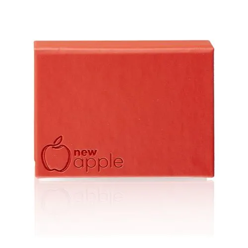 Set de notes autocollantes éco-responsable en matière pomme recyclée