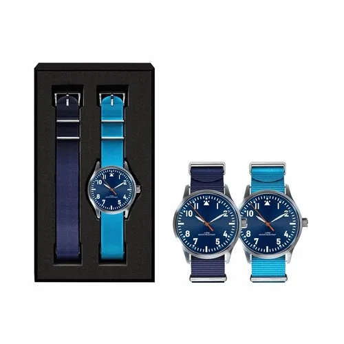 Montre Personnalisable avec Bracelets Interchangeables - Coffret Cadeau