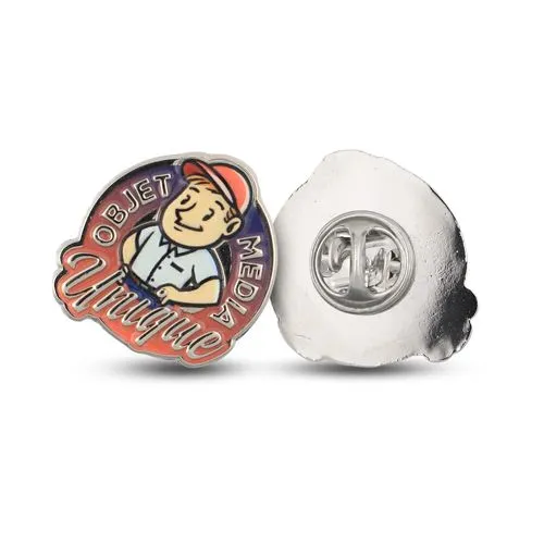 PIN'S BASE FER ESTAMPÉ - IMPRESSION UV