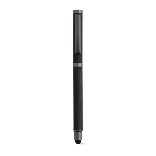 Stylo Woolf en inox recyclé, touch & encre noire 1 km