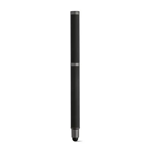Stylo Woolf en inox recyclé, touch & encre noire 1 km