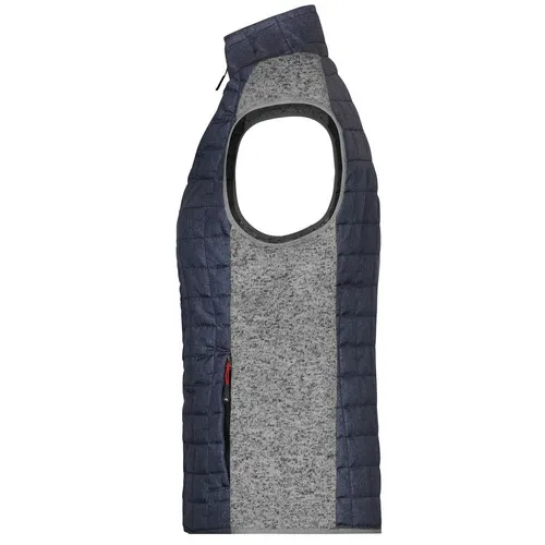 Gilet hybride en tricot Femme