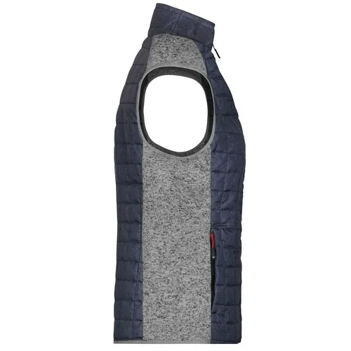 Gilet hybride en tricot Femme