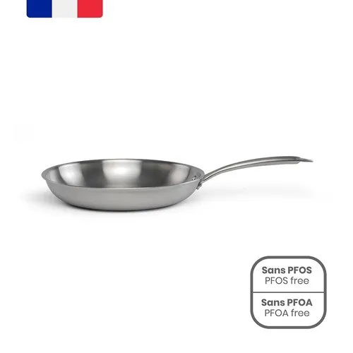 Poêle en Inox Triply 20 cm Personnalisable - Cadeau d'Entreprise