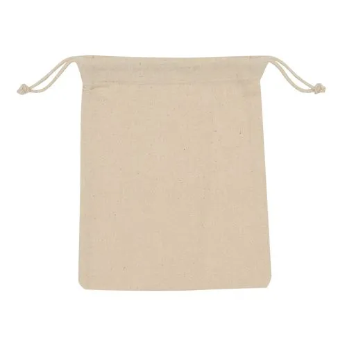 Sac à vrac en coton avec cordon de serrage personnalisable