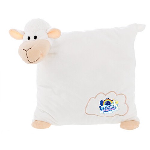 Oreiller Mouton Personnalisable Sophie - Coussin Peluche Publicitaire