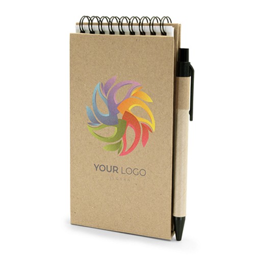 Organiseur de bureau multifonction avec notes et stylo personnalisable