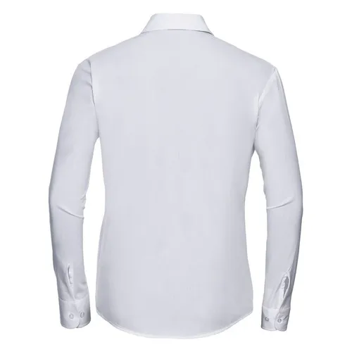 Ladies' Long Sleeve Pure Cotton Poplin Shirt