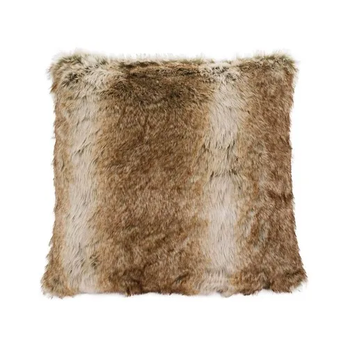 Coussin personnalisable brun mélangé - Sérigraphie sur mesure