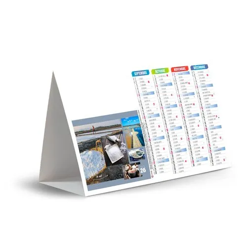 CHEVALET DE COMPTOIR - AROMES 2026 - QUADRI