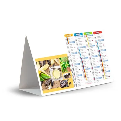 CHEVALET DE COMPTOIR - AROMES 2026 - QUADRI