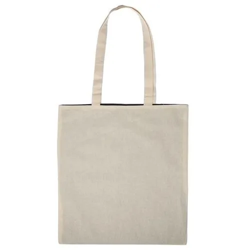 Sac coton réversible 38x42 cm Couleur