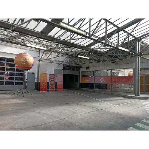 Ballon publicitaire sur trépied 5m - Auto-ventilé extérieur