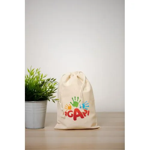 Sac Pochon Coton Bio 20x30cm avec Cordelettes - Personnalisable