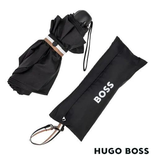 Parapluie Mini Compact Noir - Accessoire Premium Personnalisable