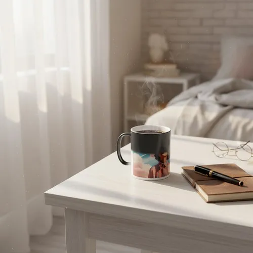 Mug Magique Thermochromique Personnalisé - Effet Surprise Garanti