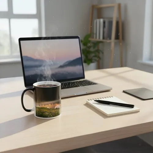 Mug Magique Thermochromique Personnalisé - Effet Surprise Garanti