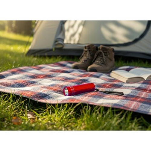 Lampe de poche COB aluminium personnalisable avec dragonne