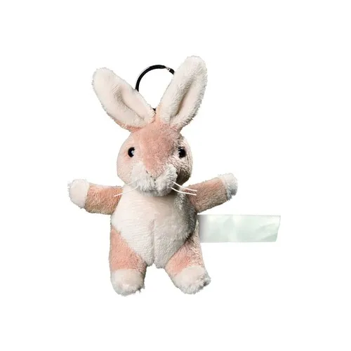 Lapin de peluche avec porte-clé