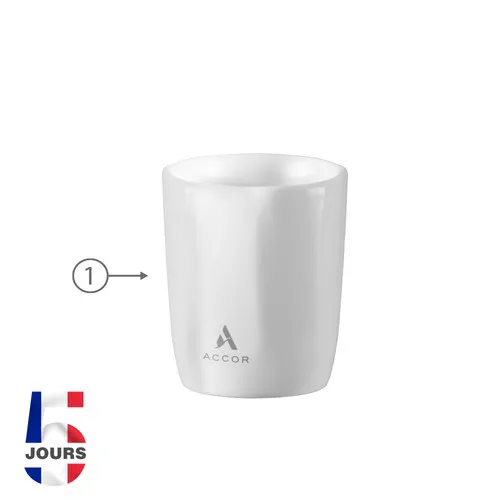 Calypso 80ml tasse à café en céramique STOCK FRA