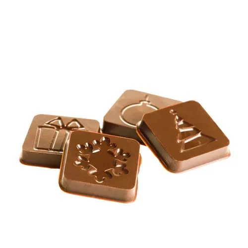 Calendrier de l'Avent Chocolat au Lait 60g - 24 Cases Personnalisables