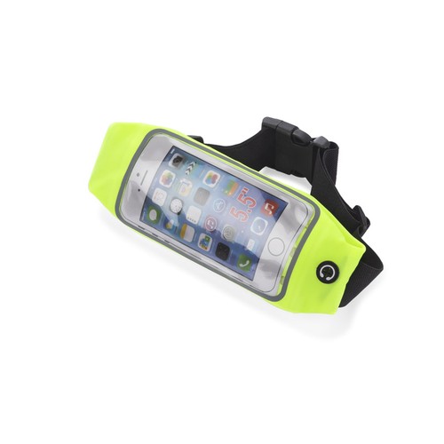 Sac banane fluo personnalisable avec bande réfléchissante
