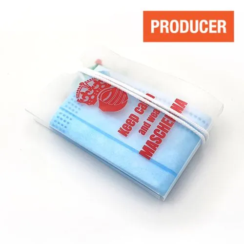 Étui Porte-Masque Personnalisable en PPL Recyclable
