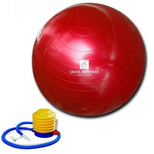 Ballon de Gym Personnalisé 65 cm - Objet Publicitaire Sport & Bien-être