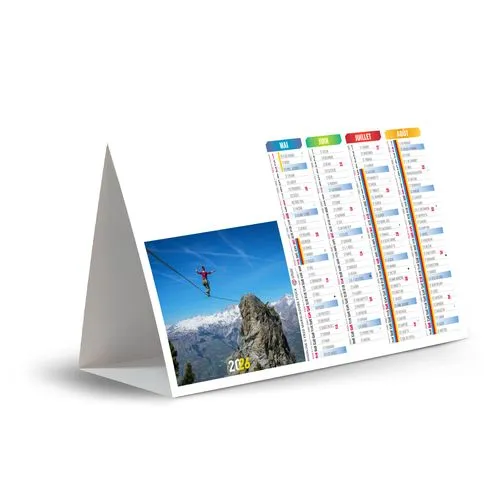 CHEVALET DE COMPTOIR - LIMITES 2026 - QUADRI