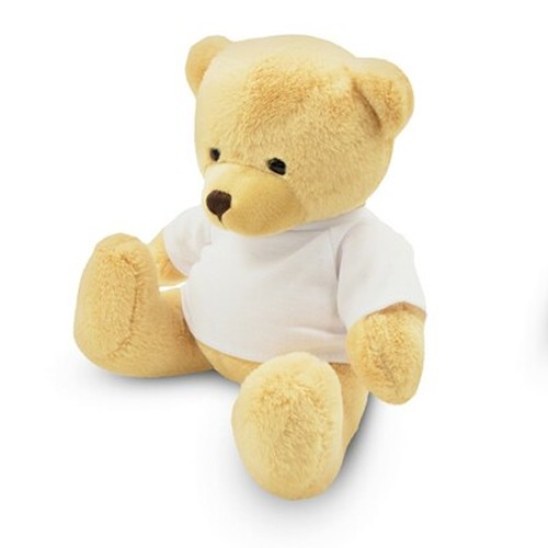 Ours en Peluche Personnalisable avec T-shirt Publicitaire - 17 cm