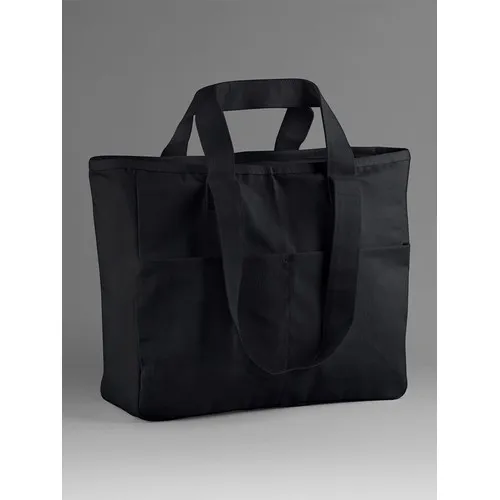 Double Handle Cargo Pocket Tote