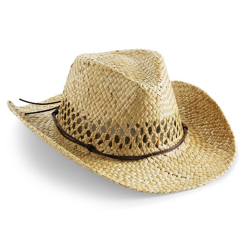 Chapeau d'été à bord large Marbella - Personnalisable par sérigraphie