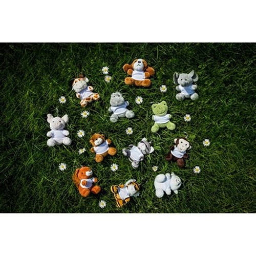 Porte-clés Girafe en Peluche avec T-shirt Personnalisable
