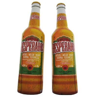 Bouteille Gonflable Ventilée Personnalisable - PLV Géante sur Mesure