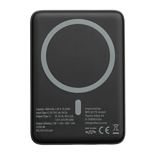 Powerbank Sans Fil Magnétique 15W Personnalisable 5000mAh