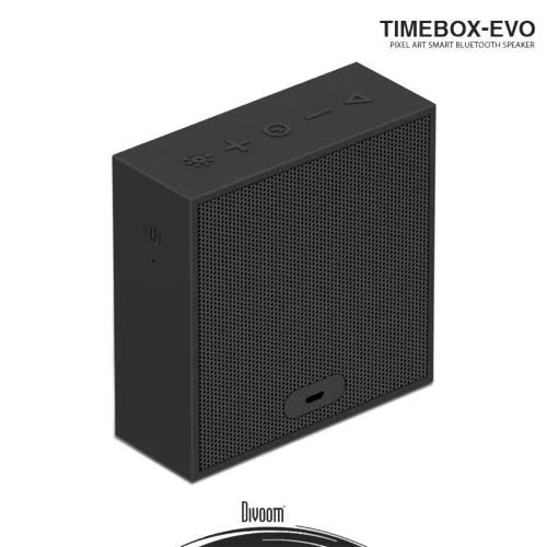 Enceinte Bluetooth Personnalisable Timebox-Evo - Écran LED Pixel Art