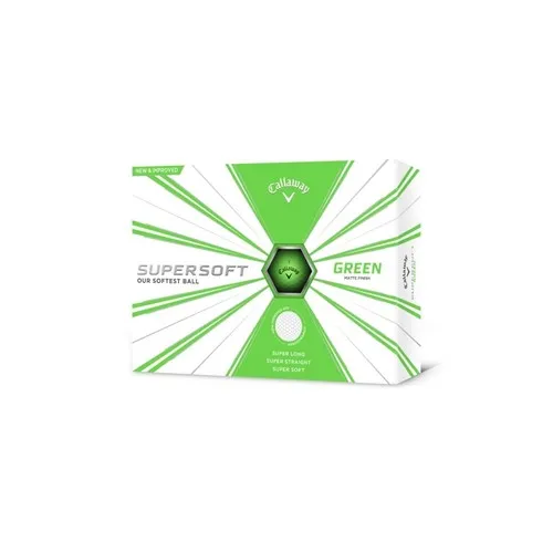 Balles de Golf CALLAWAY - SUPERSOFT MATTE