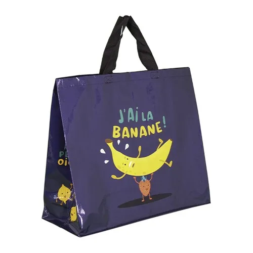 Sac Shopping Polypropylène Tissé Fruits & Légumes Personnalisable