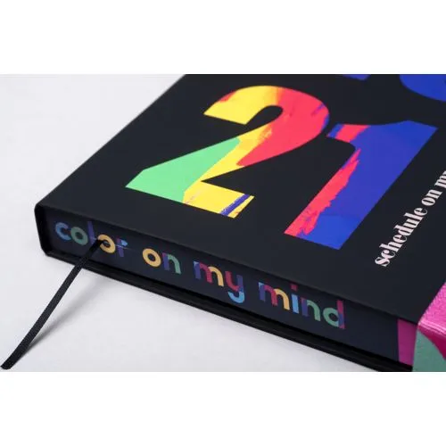 Agenda Personnalisable Couverture Rigide Premium - Finition Soft Touch