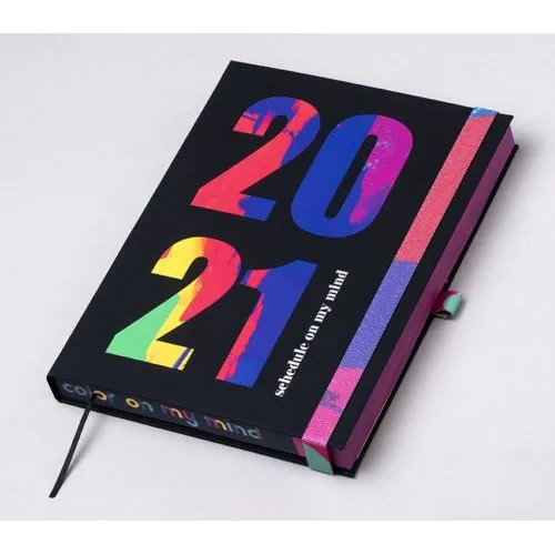 Agenda Personnalisable Couverture Rigide Premium - Finition Soft Touch