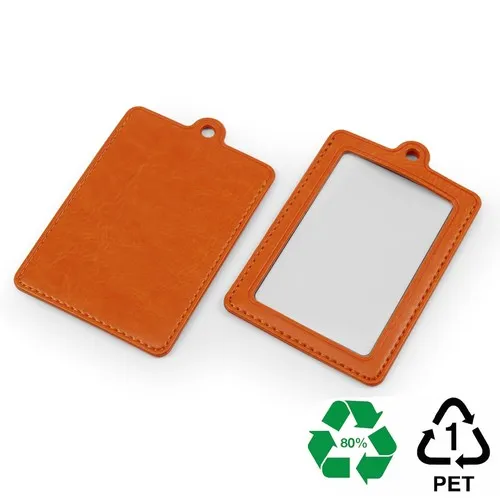 Porte-badge souple éco-responsable en rPET recyclé personnalisable