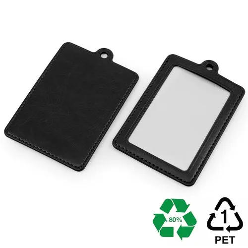 Porte-badge souple éco-responsable en rPET recyclé personnalisable