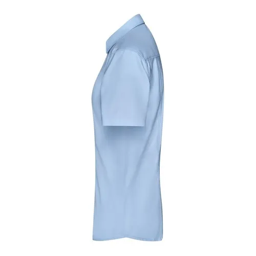 Chemise femme à manches courtes en Micro-Twill