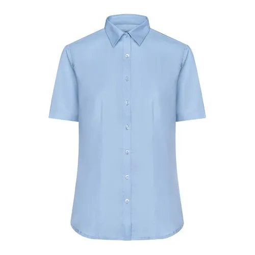 Chemise femme à manches courtes en Micro-Twill