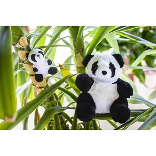 Panda en peluche, porte-clés | Bea