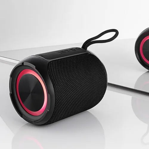 Enceinte Bluetooth TWS Personnalisable avec Effets Lumineux 2x5W