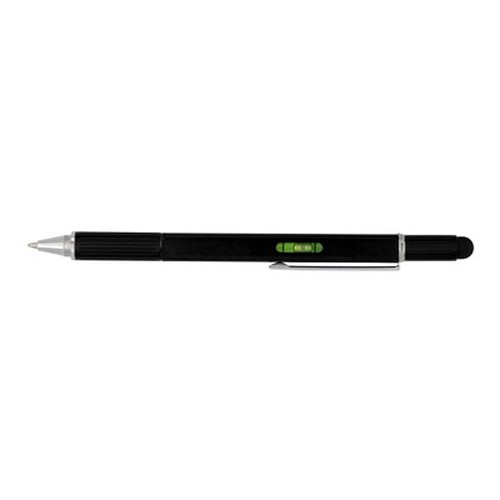 Stylo-bille multifonction 6-en-1 personnalisable avec outils intégrés