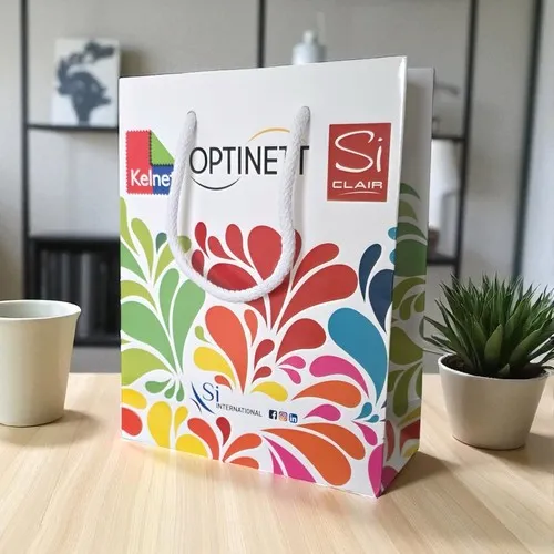 SAC PAPIER LUXE SUR MESURE - QUADRI