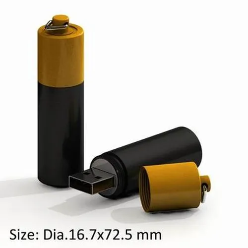 Clé USB en forme de pile
