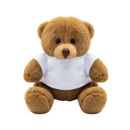 Ours en Peluche Personnalisable avec T-shirt - 12 cm